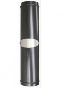 Vitreous Enamel Straight Pipes for Multifuel with Door